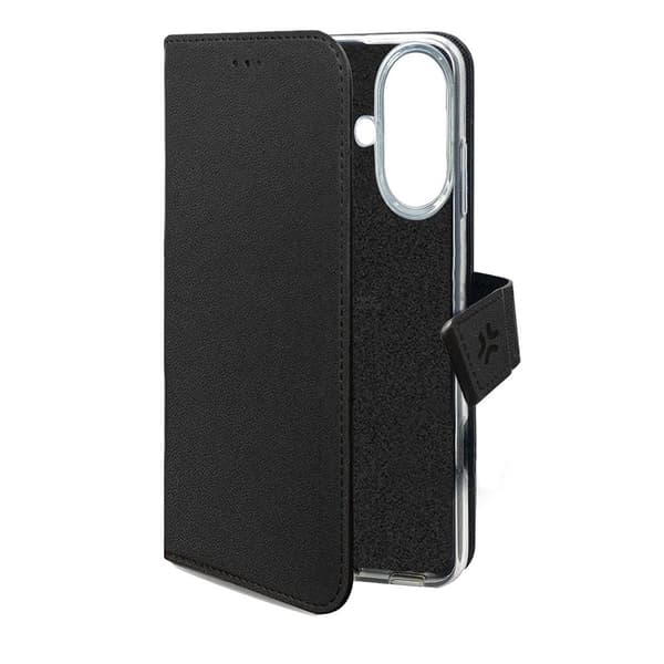 Celly Samsung Galaxy A16 Kotelo Wally Wallet Case Musta