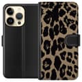 Miniatyrbillede 1 af 3: Apple iPhone 14 Pro Tegnebogsetui Leopard