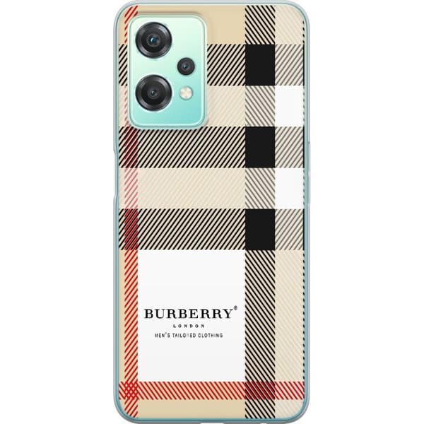 OnePlus Nord CE 2 Lite 5G Genomskinligt Skal Burberry