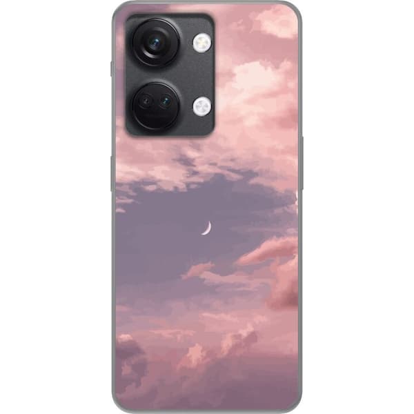 OnePlus Nord 3 Läpinäkyvä kuori Pinkki Taivas
