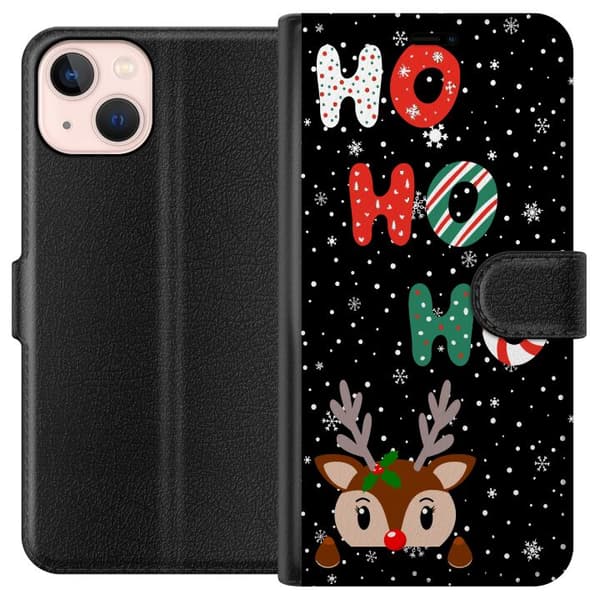 Apple iPhone 13 mini Tegnebogsetui HO HO HO