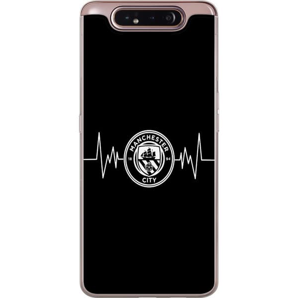 Samsung Galaxy A80 Genomskinligt Skal Manchester City F.C.