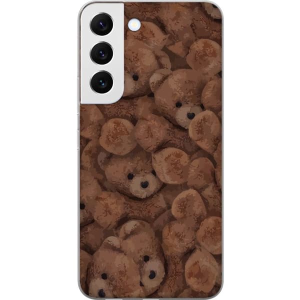 Samsung Galaxy S22 5G Gennemsigtig cover Teddy