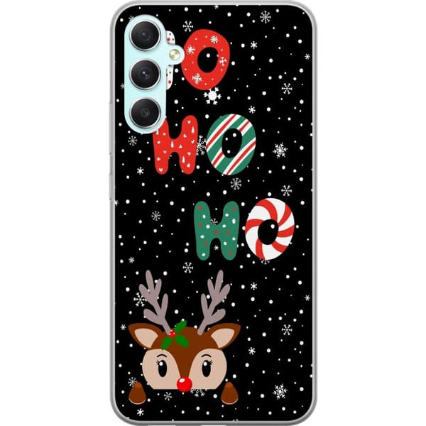 Samsung Galaxy A34 Gennemsigtig cover HO HO HO