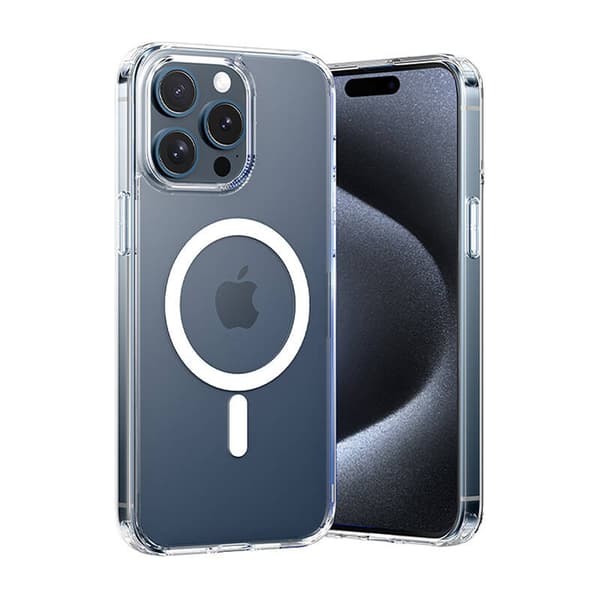 Vention KUCT0-30 beskyttelsesdeksel for iPhone 15 Pro (gjennomsiktig)