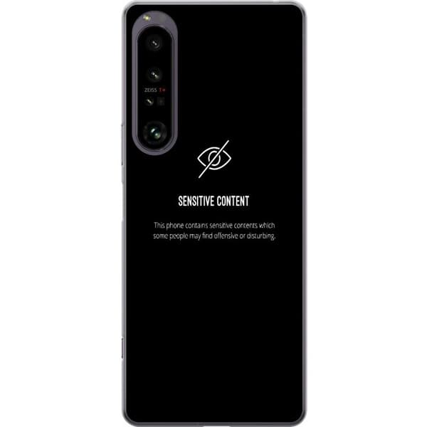 Sony Xperia 1 IV Läpinäkyvä kuori herkkä sisältö