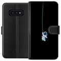 Pikkukuva 1 / 3: Samsung Galaxy S10e Lompakkokotelo Avaruusmies