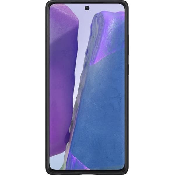 Note20 svart läderfodral