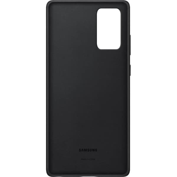 Note20 svart läderfodral