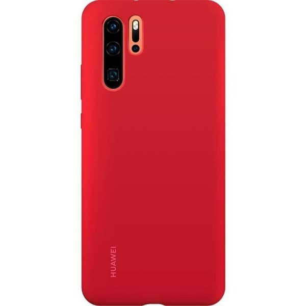 HUAWEI Huawei P30 Pro rött hårt fodral med mjuk touch finish