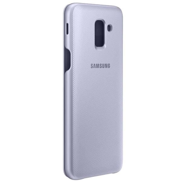 Samsung Flip Wallet J6 Fodral - Lavendel