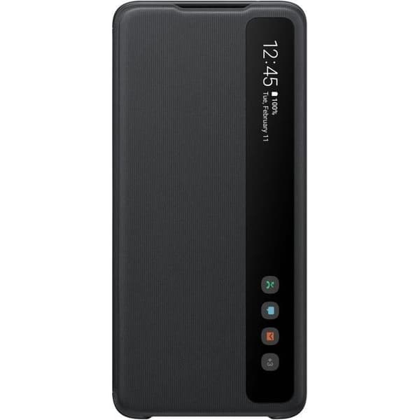 Clear View-lock S20 Ultra Black