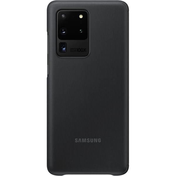 Clear View-lock S20 Ultra Black