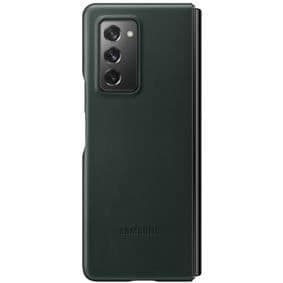 Grönt läderfodral till Samsung G Z Fold 2 Samsung