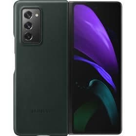 Grönt läderfodral till Samsung G Z Fold 2 Samsung