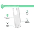 Miniatyrbild 2 av 3: PURE Förstärkt Fodral Transparent Livstidsgaranti för Samsung G S21 Ultra 5G Force Fodral