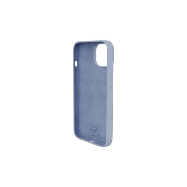 Puro Icon Silicon Case för iPhone 14 Plus Blå