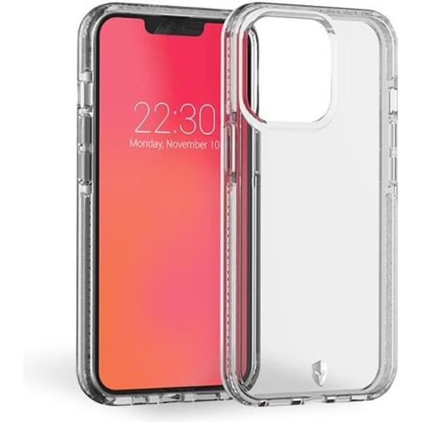 Förstärkt fodral LIFE Livstidsgaranti Transparent för iPhone 13 Pro Force Fodral