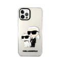 Miniatyrbild 3 av 4: Karl Lagerfeld IML Glitter NFT Karl -amp Choupette - Fodral för iPhone 12 / iPhone 12 Pro (Transparent) -