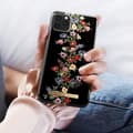 Miniatyrbild 3 av 4: Coque iPhone 11 Pro - Ideal of Sweden - Floral Dark - Resistenta - Svart - Hård