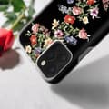 Miniatyrbild 4 av 4: Coque iPhone 11 Pro - Ideal of Sweden - Floral Dark - Resistenta - Svart - Hård