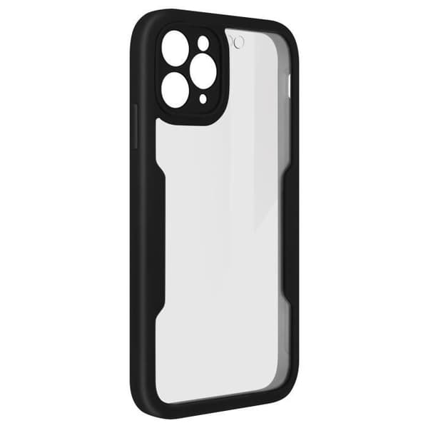 Heltäckande skal - MÄRKE - iPhone 12 Pro - Stötsäker - Plexiglas - Förstärkta hörn