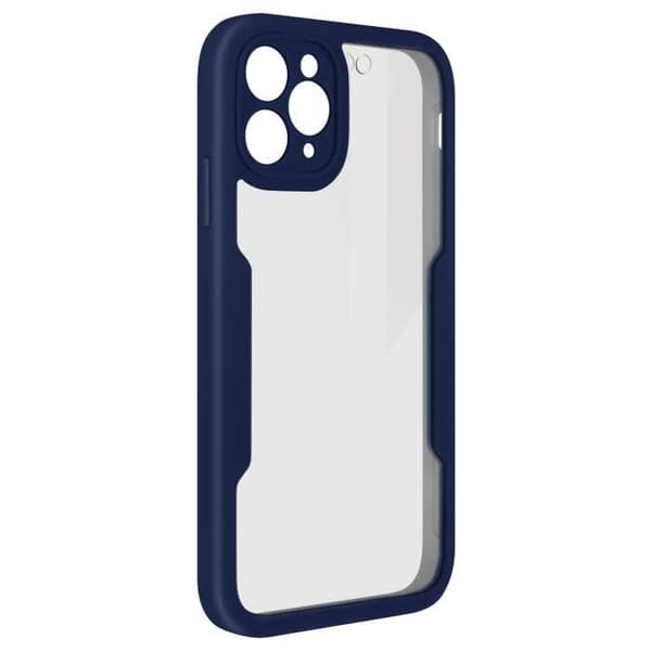 Heltäckande skal - AVIZAR - iPhone 12 Pro - Baksidan i plexiglas - Framsidan i polymer - Förstärkta hörn