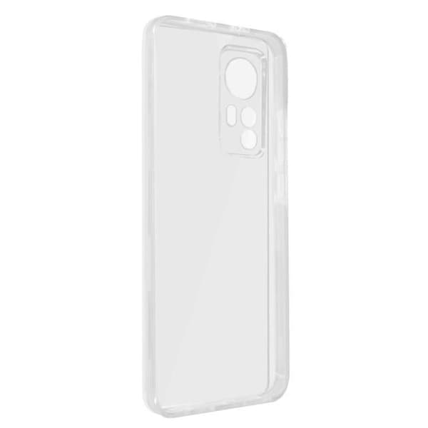 Skyddsfodral - Xiaomi - 12 Pro - Hård baksida - Mjuk framsida - Transparent