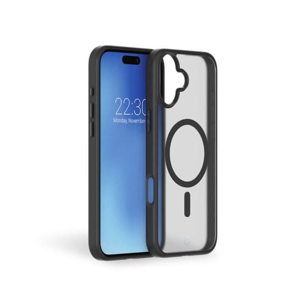 Forcecase MagSafe-kompatibelt förstärkt fodral för iPhone 16 Plus Frost Black