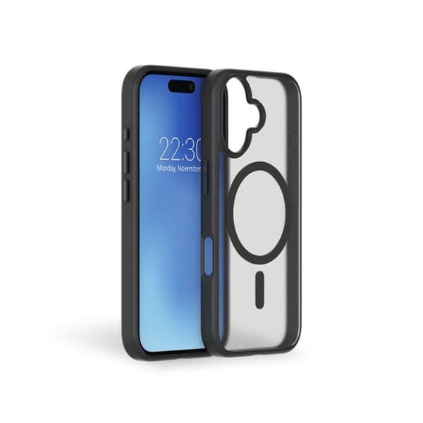 Forcecase MagSafe-kompatibelt förstärkt fodral till iPhone 16 Frost Black
