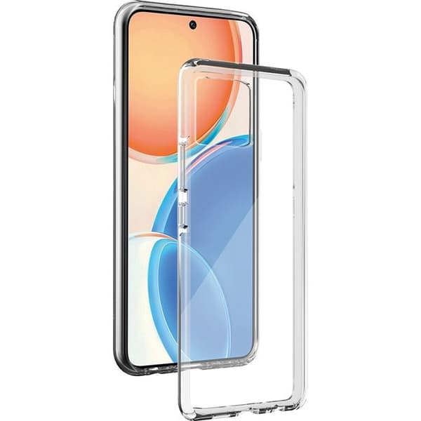 Telefonfodral - Bigben - Honor X8 - Mjuk - Transparent - Grå