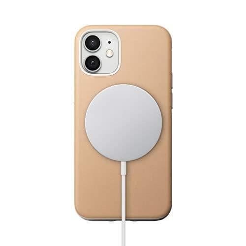 NOMAD MagSafe naturläderfodral till iPhone 12 Mini - Brun - Fallskydd upp till 10 fot