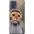 Miniatyrbild 1 av 3: Motorola Moto G73 Genomskinligt Skal Katt Tröja