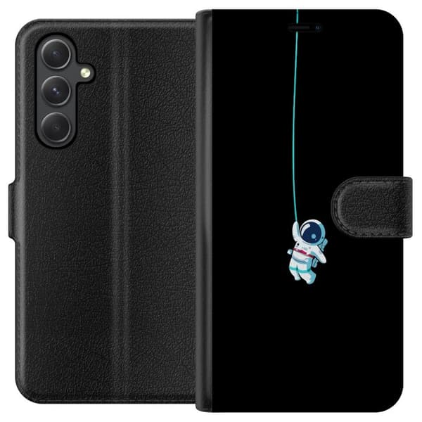 Samsung Galaxy A35 Plånboksfodral Rymdgubbe