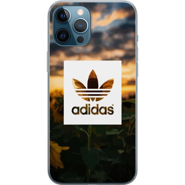 Apple iPhone 12 Pro Max Gennemsigtig cover Adidas