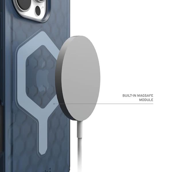 iPhone 16 Pro Fodral - UAG Essential Armor MagSafe - Molnblå