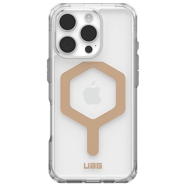 Skal till iPhone 16 Pro - UAG Plyo MagSafe - Ice Gold