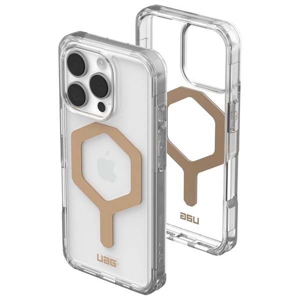 Skal till iPhone 16 Pro - UAG Plyo MagSafe - Ice Gold