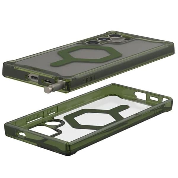 Fodral till Samsung Galaxy S24 Ultra - UAG Plyo MagSafe - Ice Olive