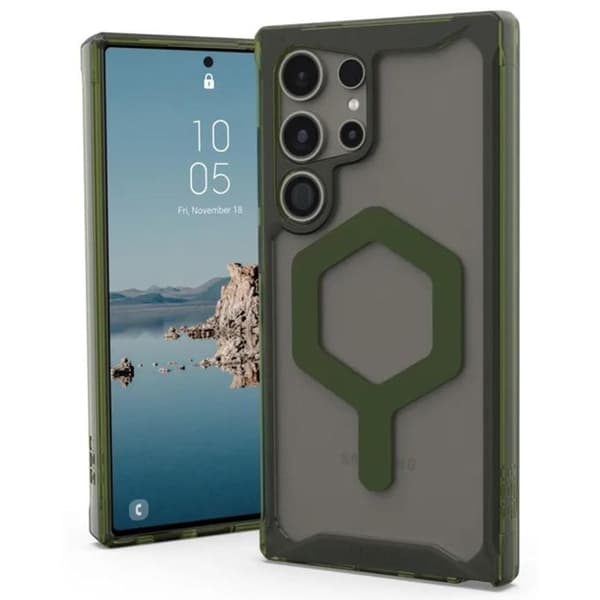 Fodral till Samsung Galaxy S24 Ultra - UAG Plyo MagSafe - Ice Olive