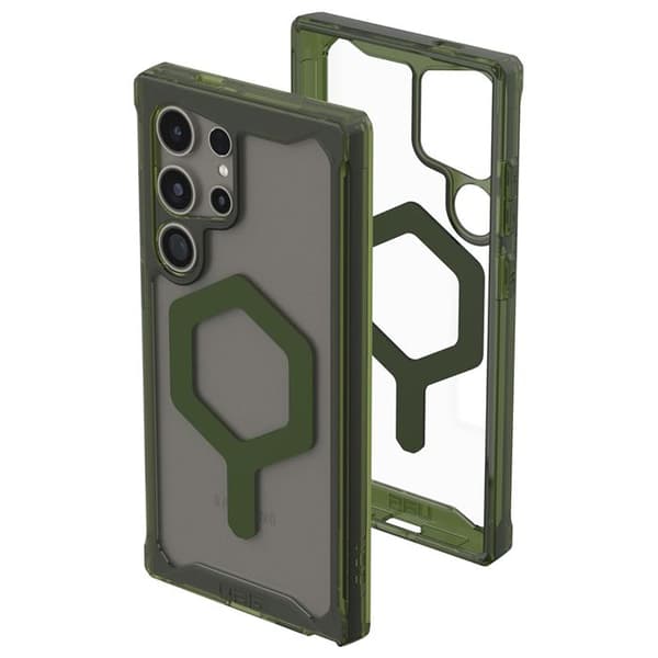 Fodral till Samsung Galaxy S24 Ultra - UAG Plyo MagSafe - Ice Olive