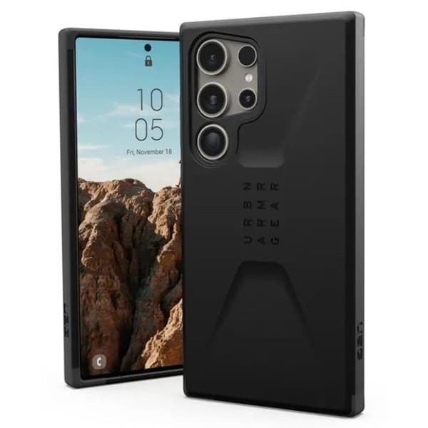 Fodral till Samsung Galaxy S24 Ultra - UAG Civilian - Svart