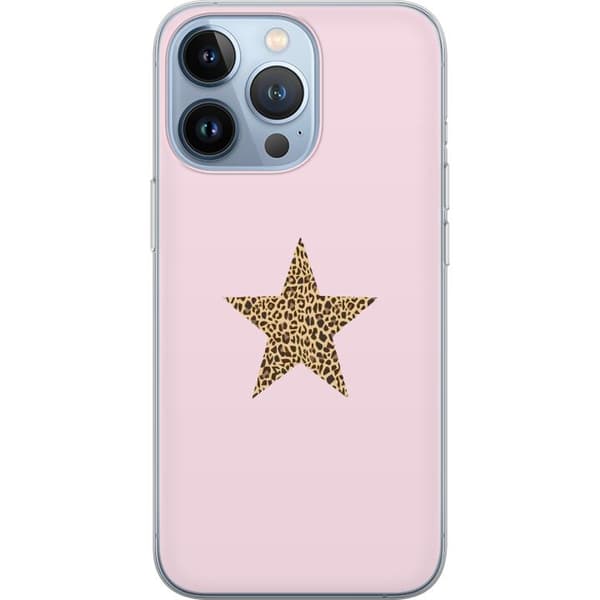 Apple iPhone 13 Pro Gjennomsiktig deksel Leopard stjerne