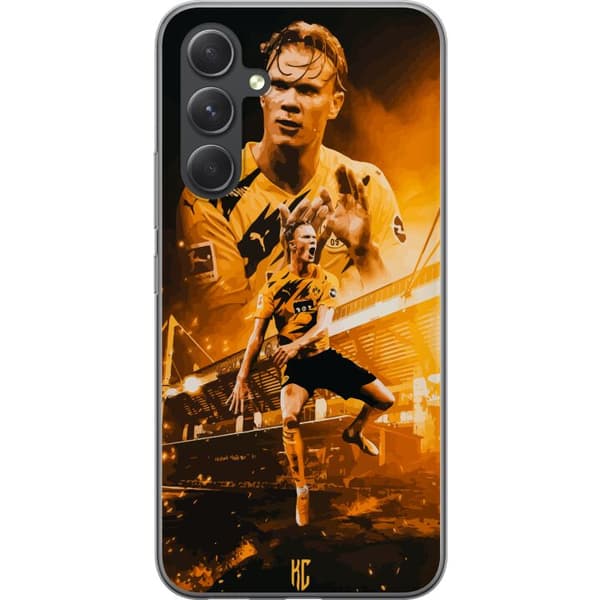 Samsung Galaxy S24 Gennemsigtig cover Erling Haaland