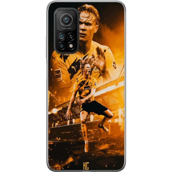 Xiaomi Mi 10T Pro 5G Läpinäkyvä kuori Erling Haaland