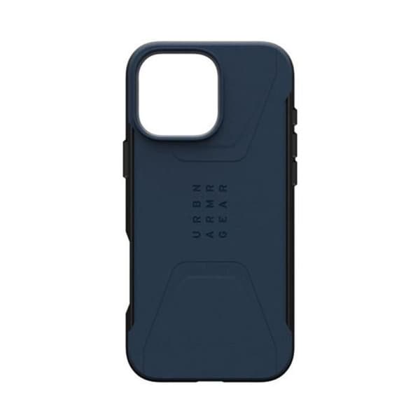 Coque - UAG - Civil - iPhone 16 Pro Max - Hexagonalmönster - Mallardblå