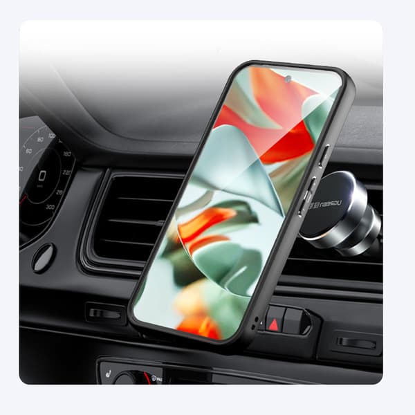INF Magnetisk matt svart telefondeksel til Google Pixel 8A