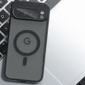 Miniatyrbilde 2 av 7: INF Magnetisk matt svart telefondeksel til Google Pixel 8A