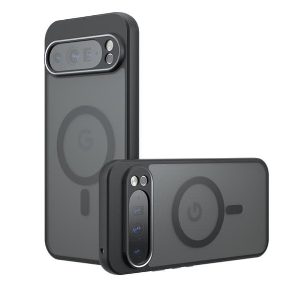INF Magnetisk matt svart telefondeksel til Google Pixel 8A
