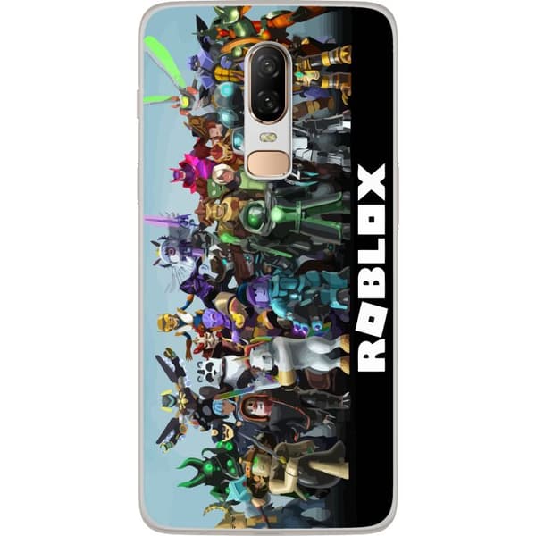 OnePlus 6 Läpinäkyvä kuori Roblox-tiimi